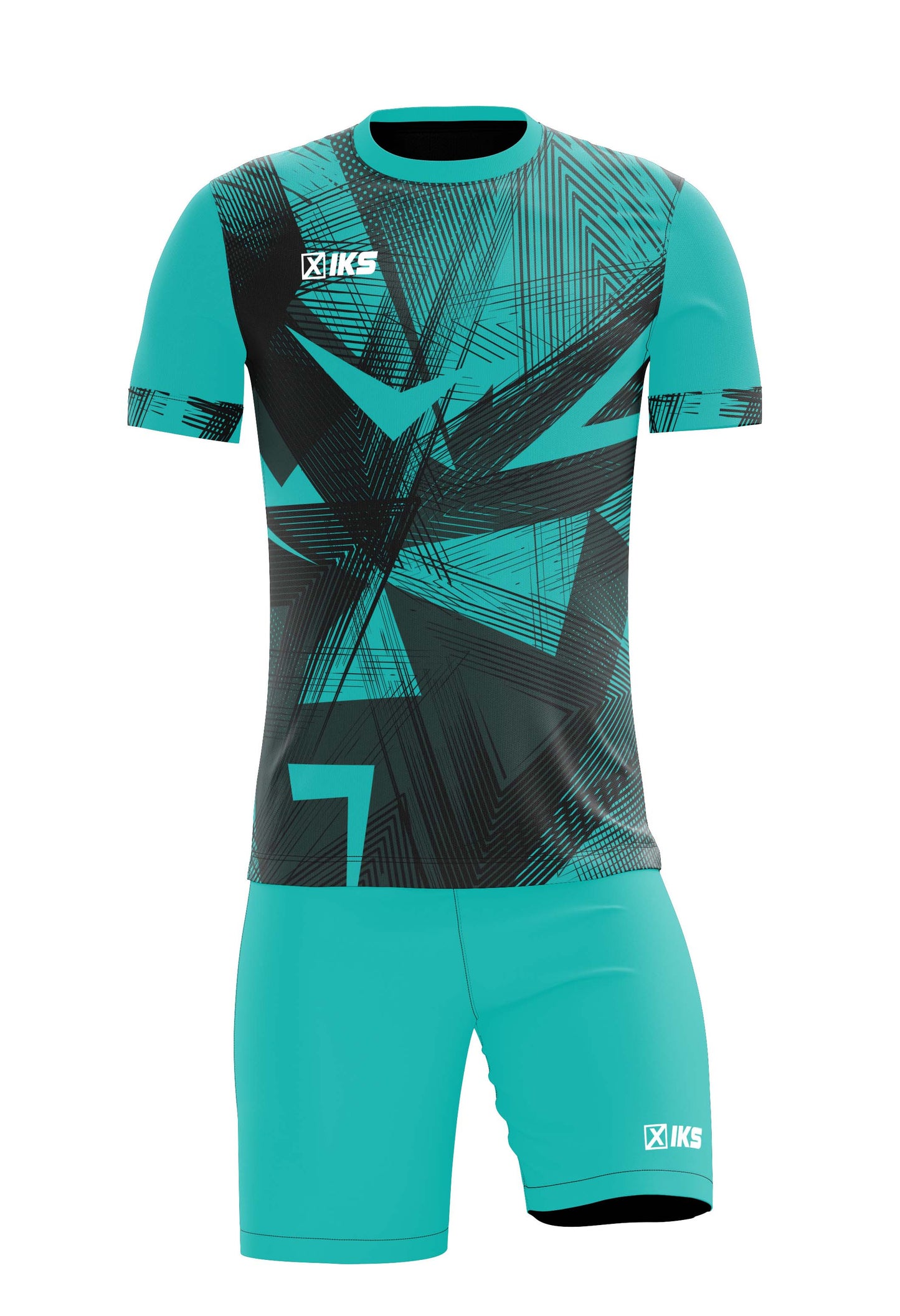 COMPLETO CALCIO C192 VERDE ACQUA