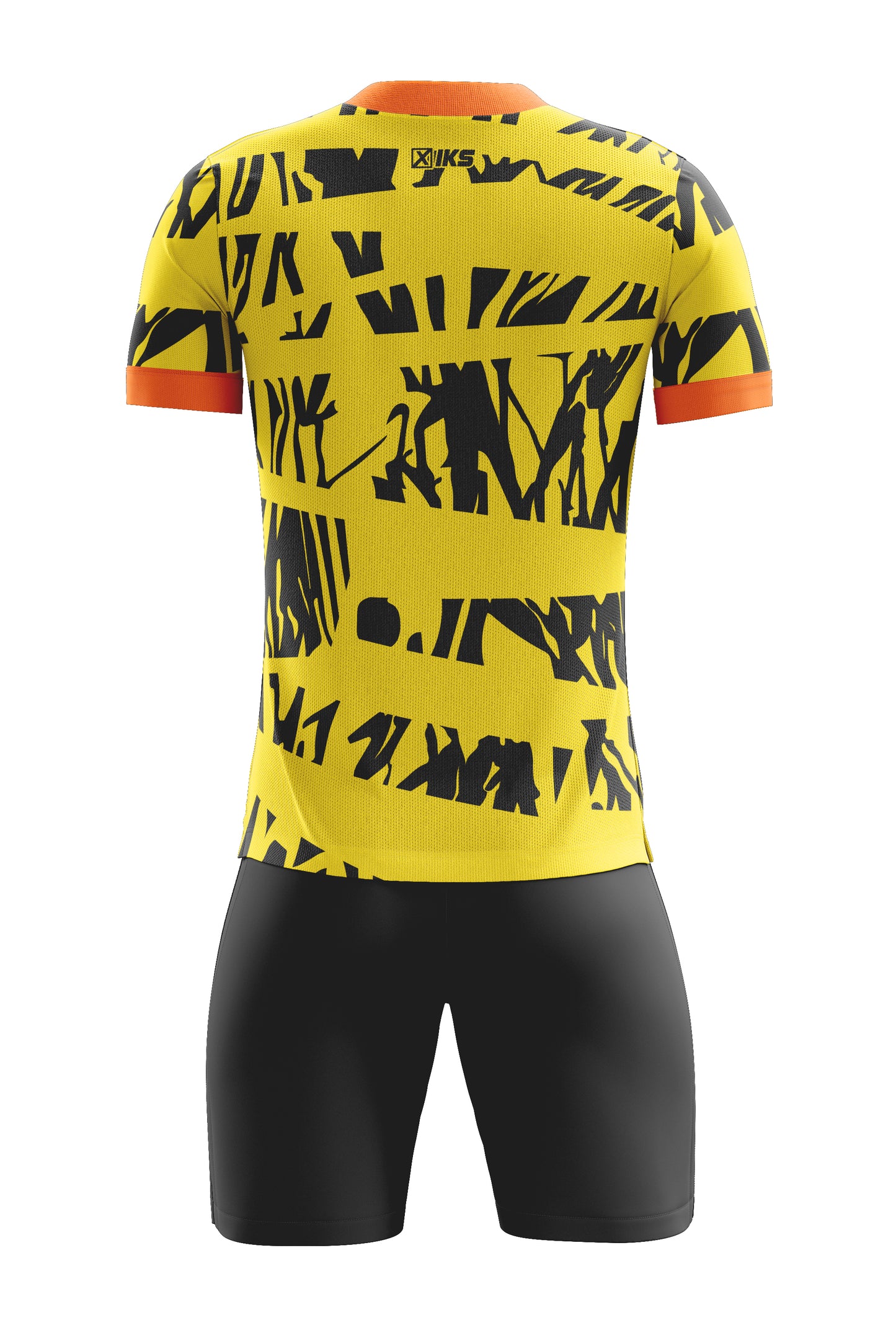 COMPLETO CALCIO C197 GIALLA