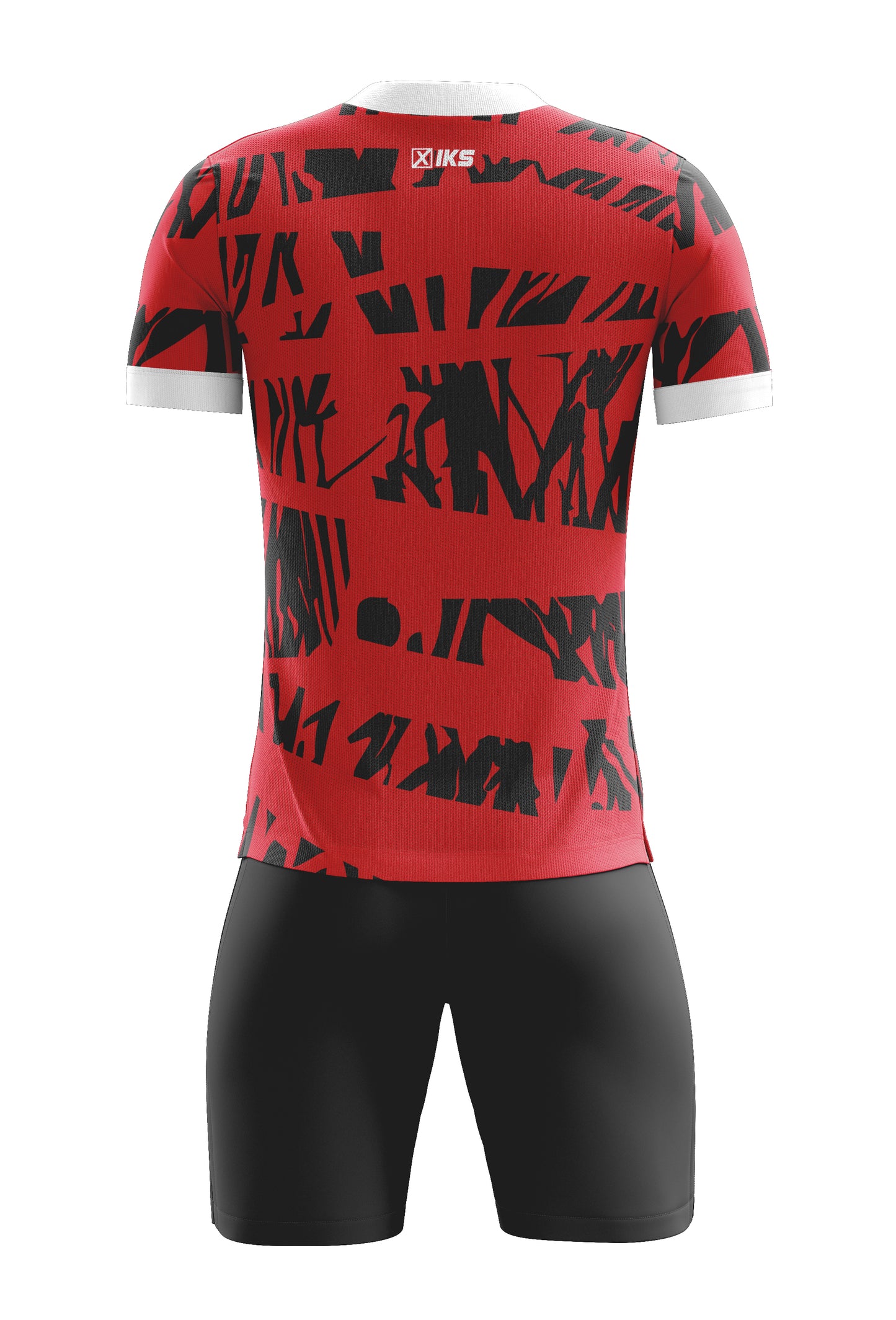 COMPLETO CALCIO C197 ROSSA
