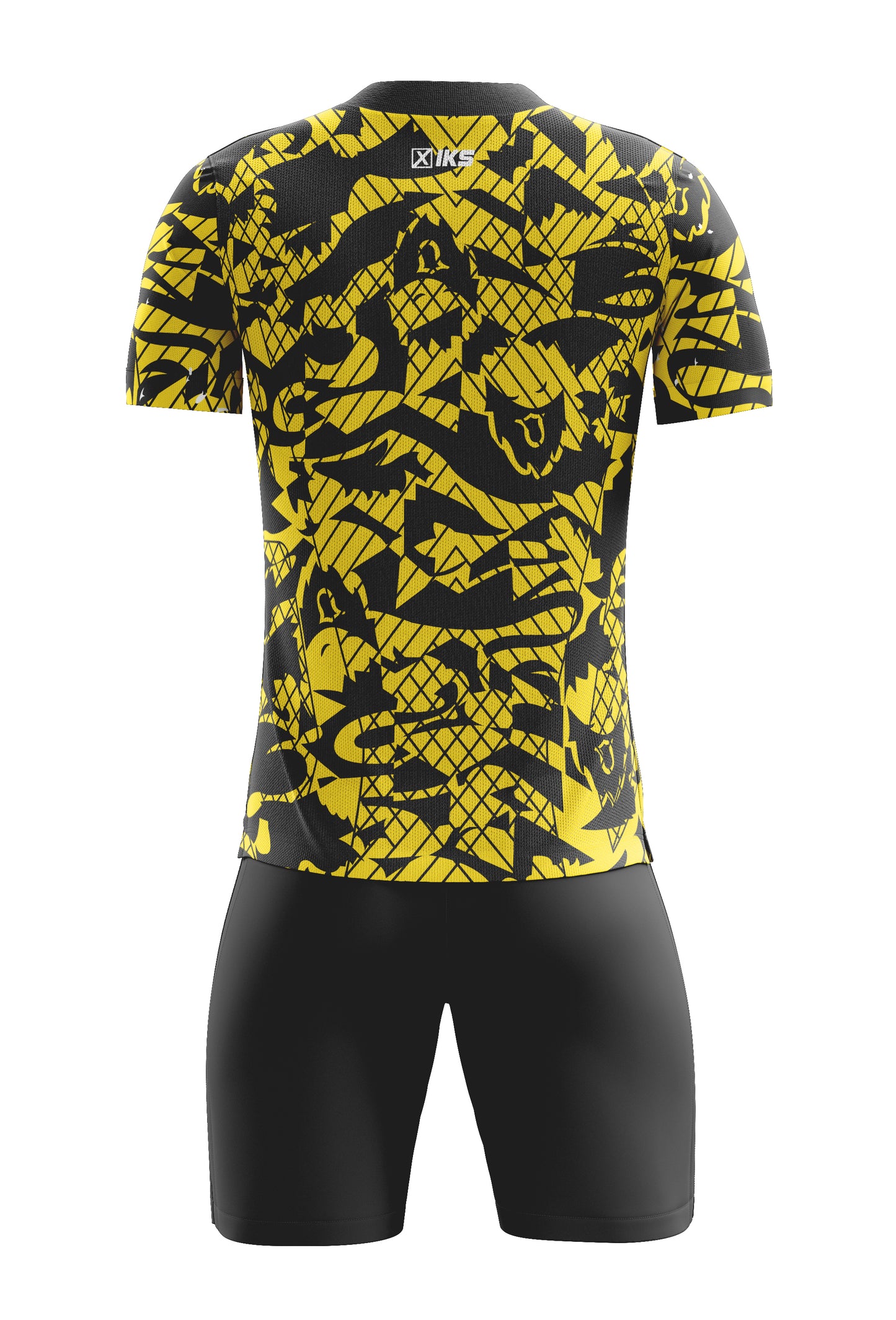 COMPLETO CALCIO C211 GIALLA