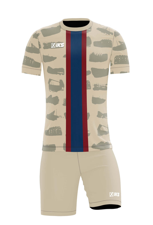 COMPLETO CALCIO C304 BEIGE