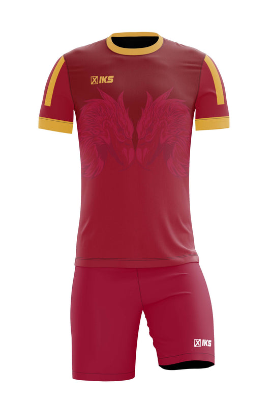 COMPLETO CALCIO C307 ROSSA