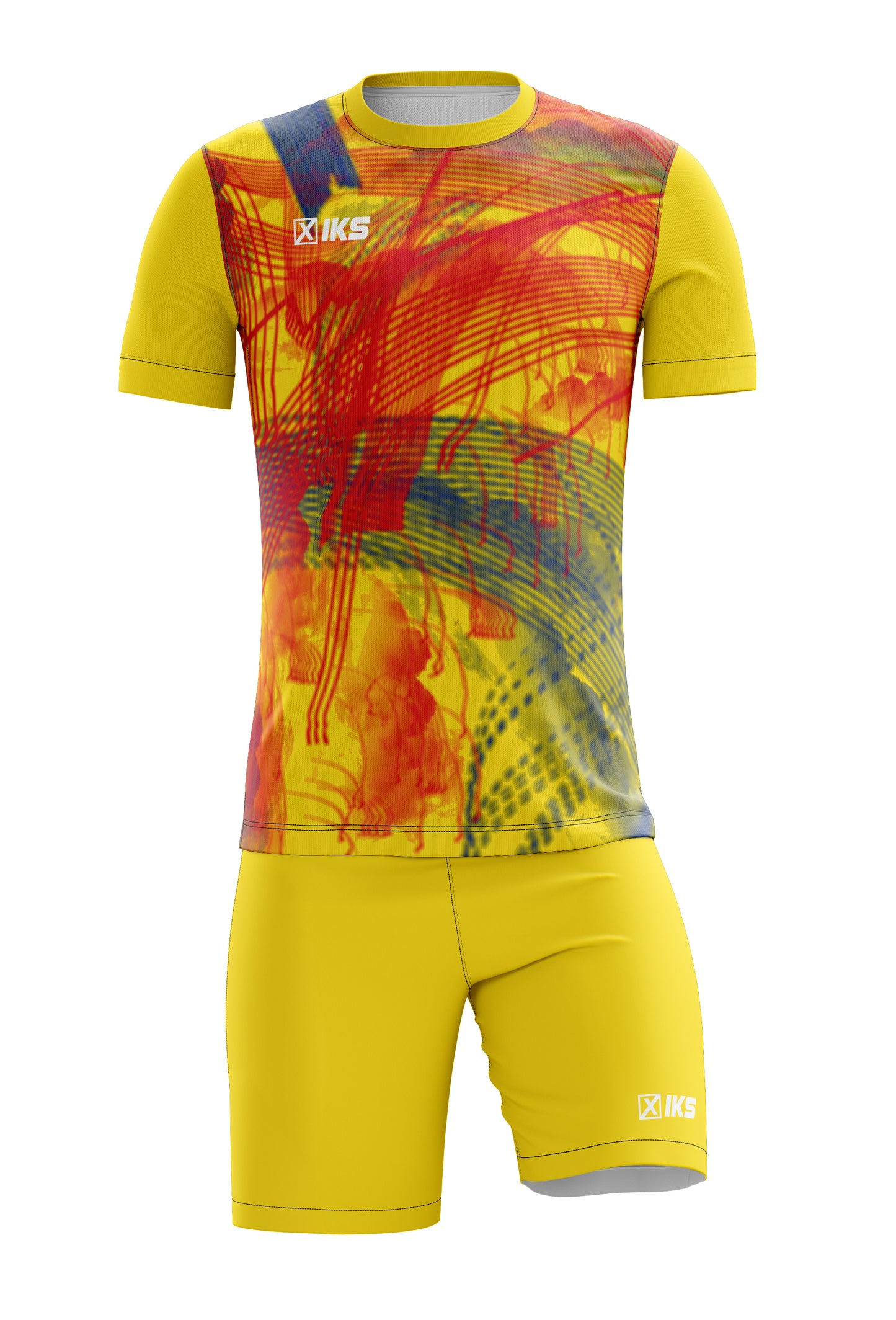 COMPLETO CALCIO C310 GIALLA
