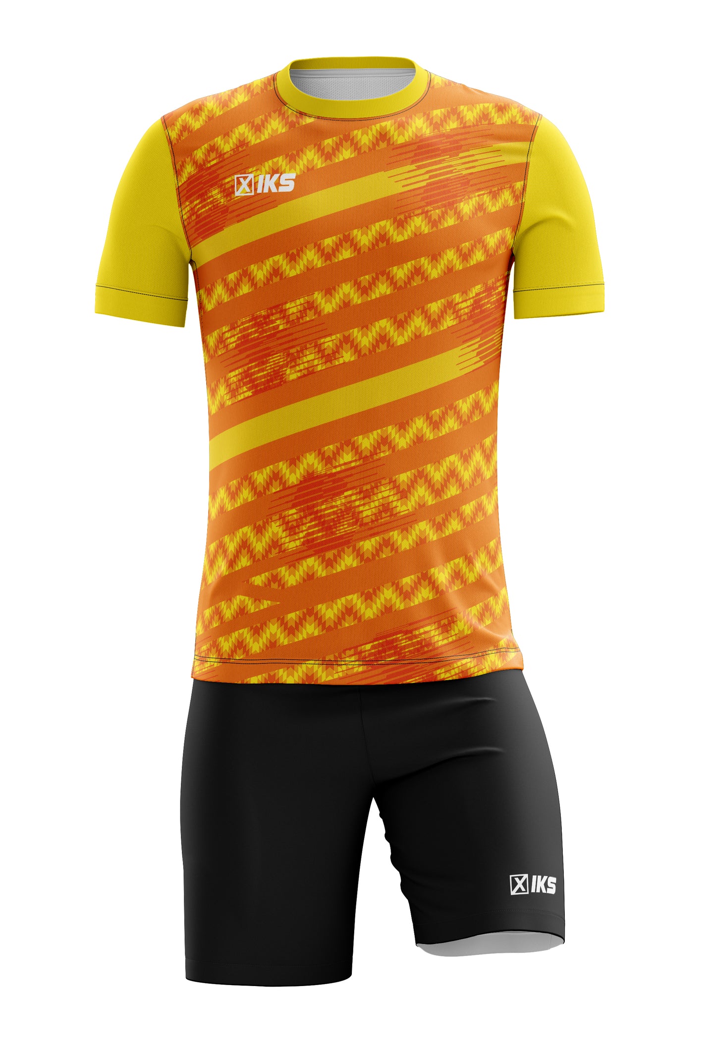 COMPLETO CALCIO C345 GIALLO