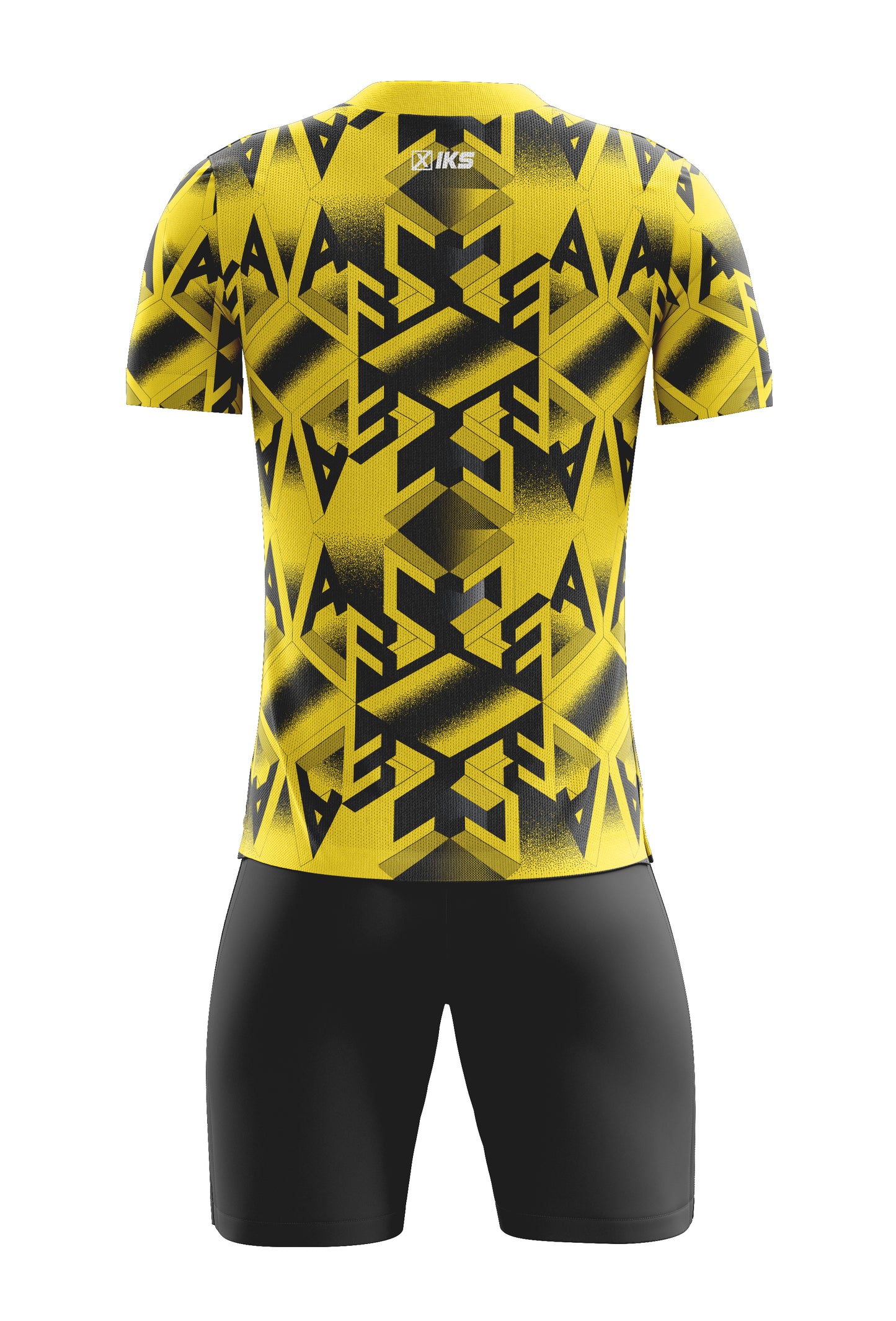 COMPLETO CALCIO C353 GIALLO