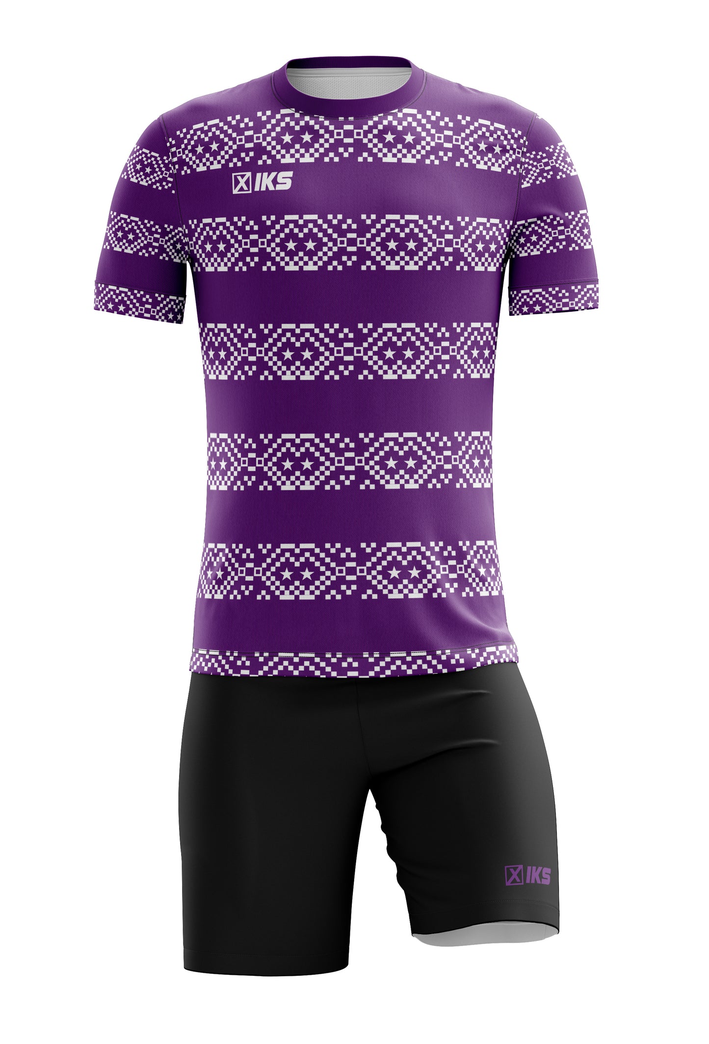 COMPLETO CALCIO C362 VIOLA