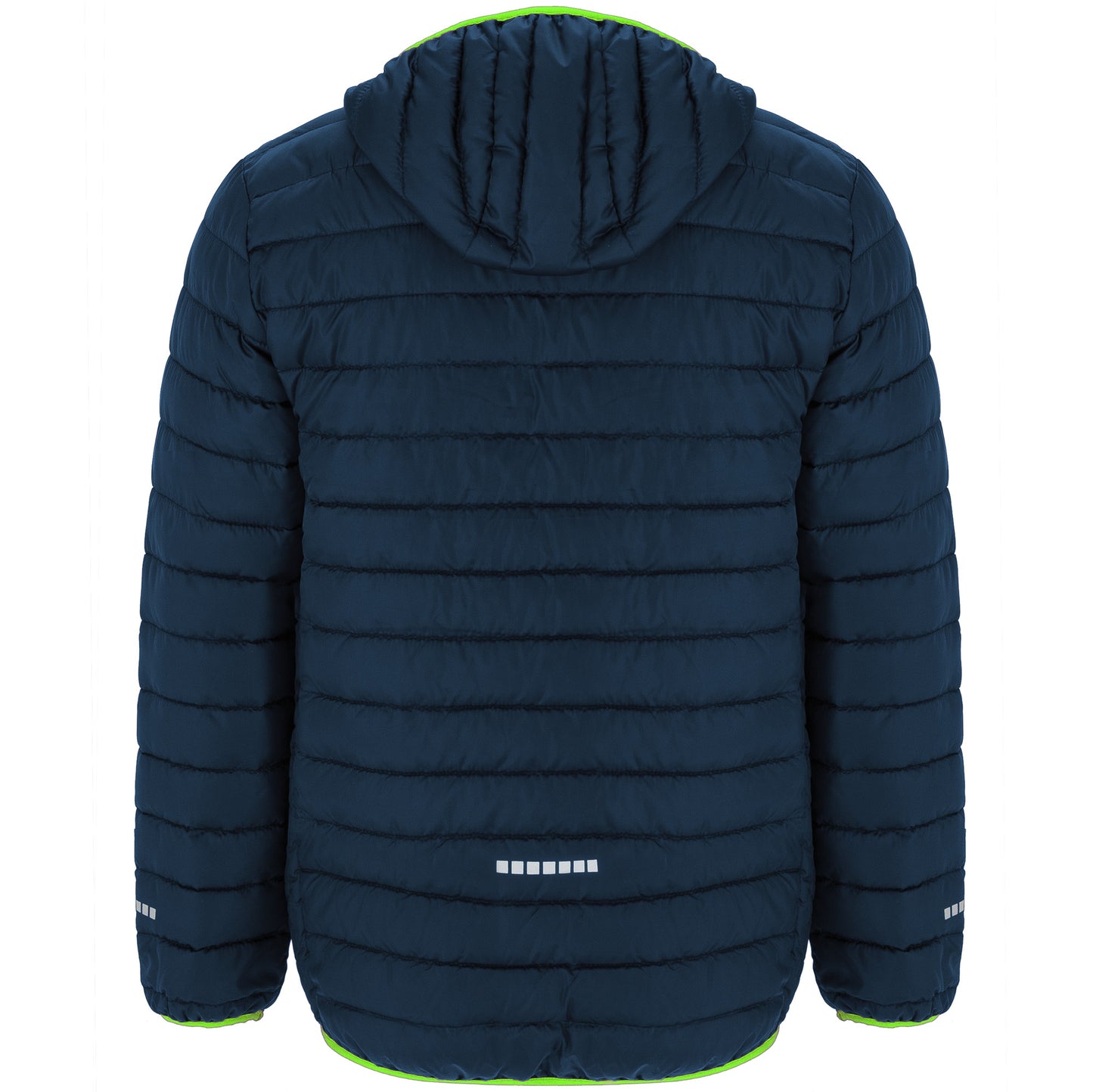 Parka sportivo uomo trapuntato con imbottitura in piuma