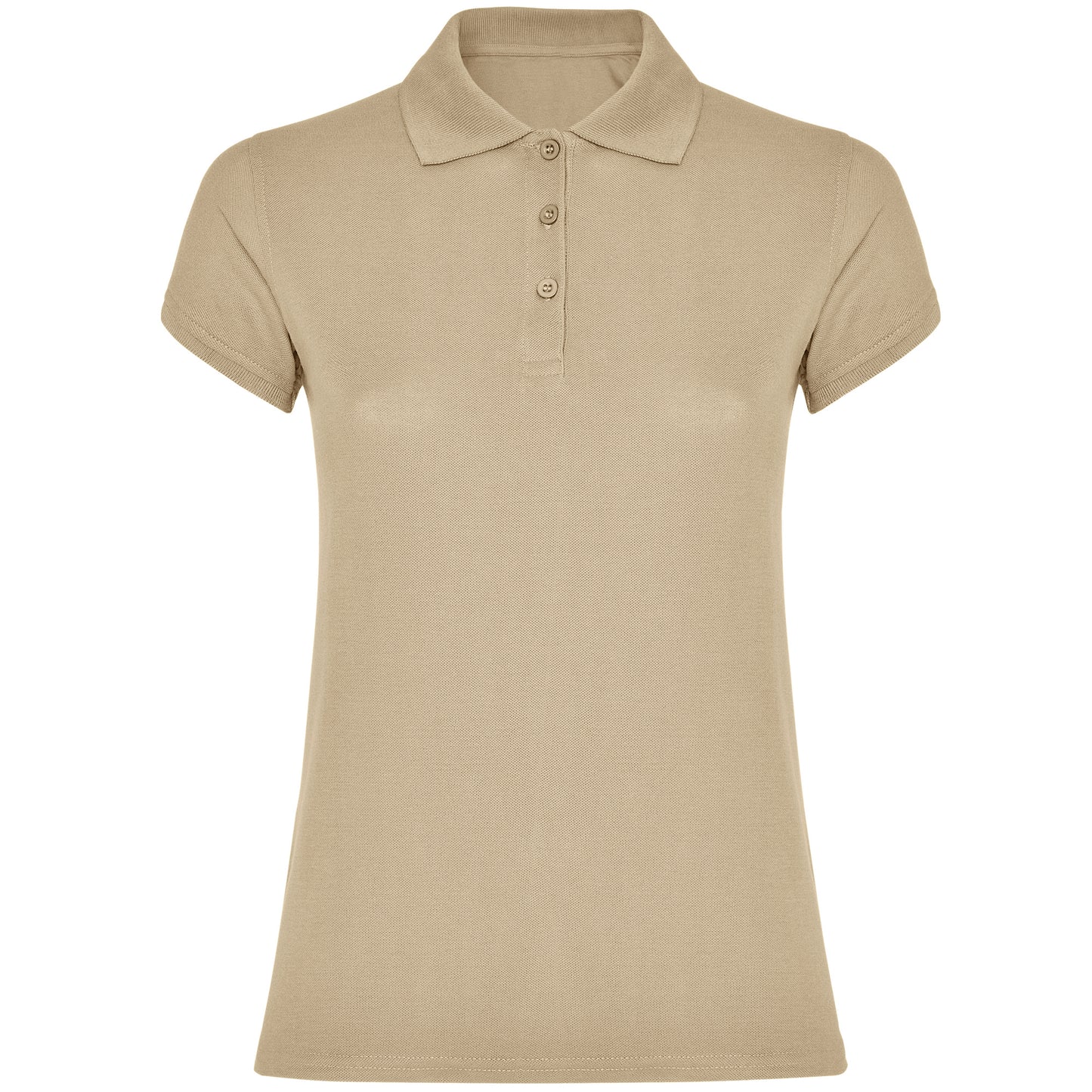Polo donna manica corta toni chiari
