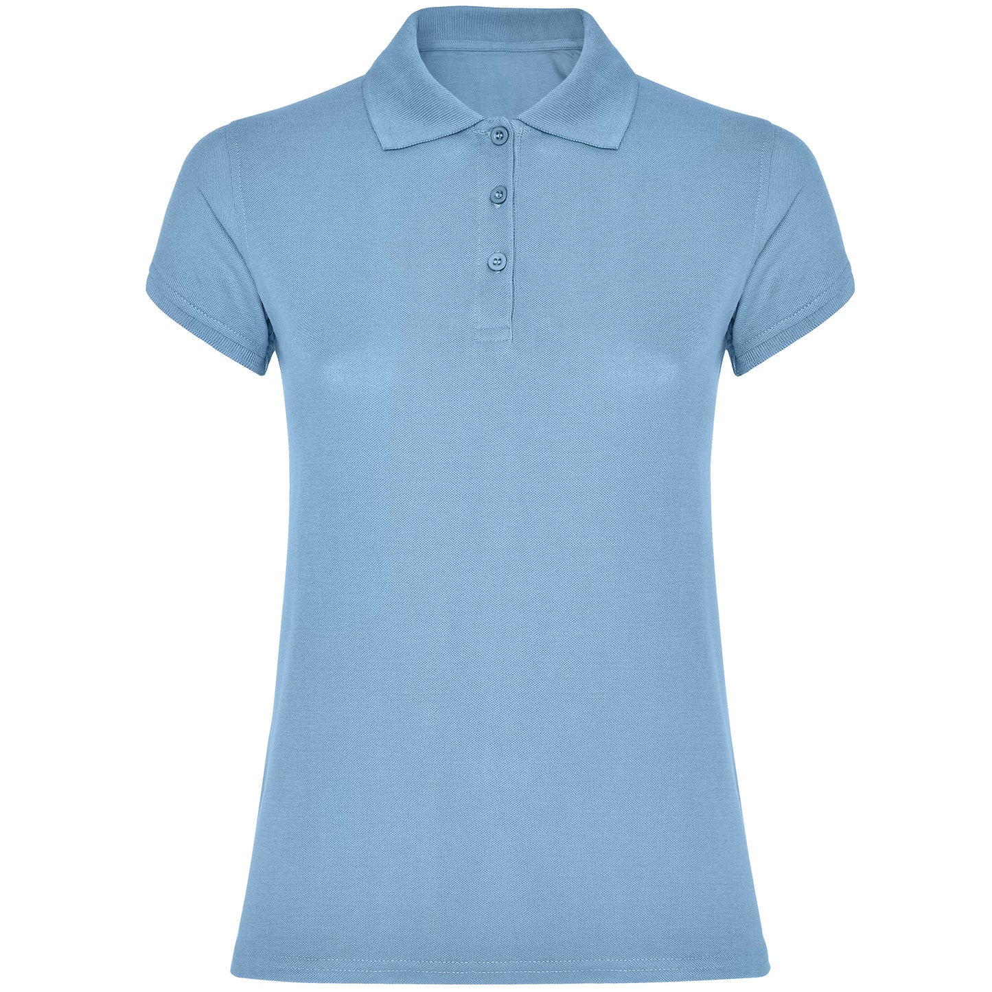 Polo donna manica corta toni chiari