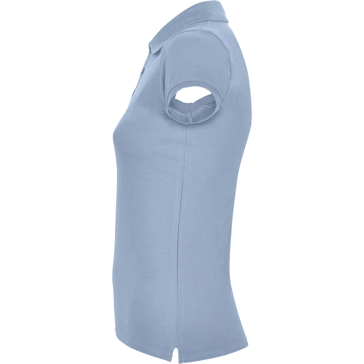 Polo donna manica corta toni chiari