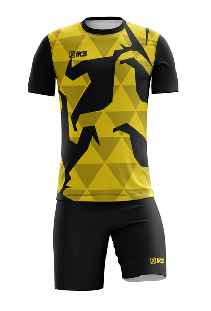 COMPLETO CALCIO C191 GIALLA