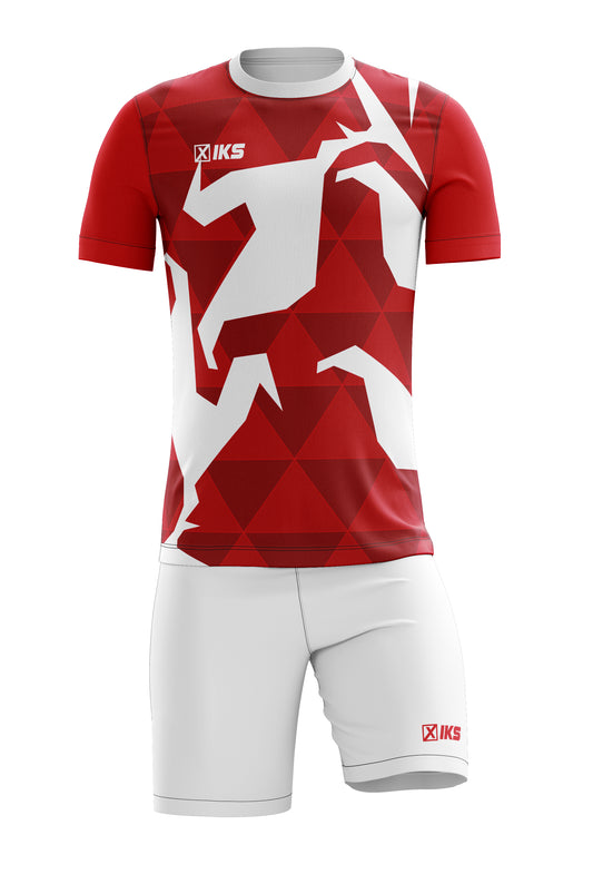 COMPLETO CALCIO C191 ROSSA