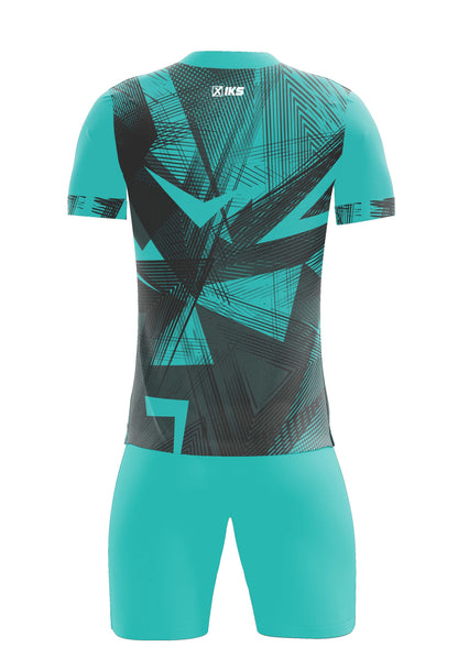 COMPLETO CALCIO C192 VERDE ACQUA