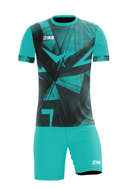 COMPLETO CALCIO C192 VERDE ACQUA