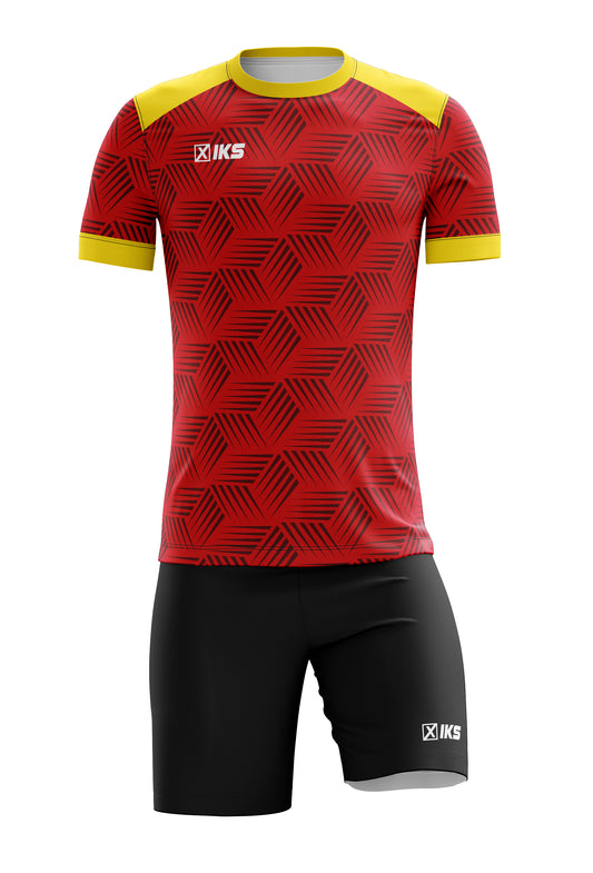 COMPLETO CALCIO C203 ROSSA