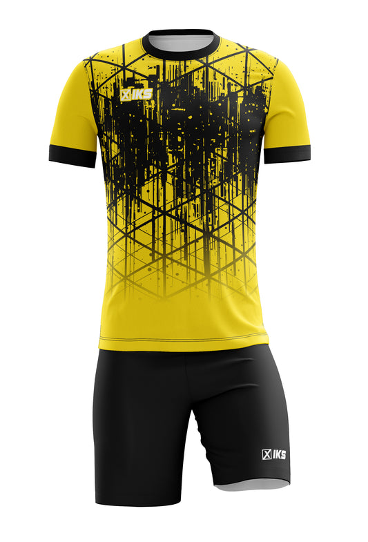 COMPLETO CALCIO C208 GIALLA