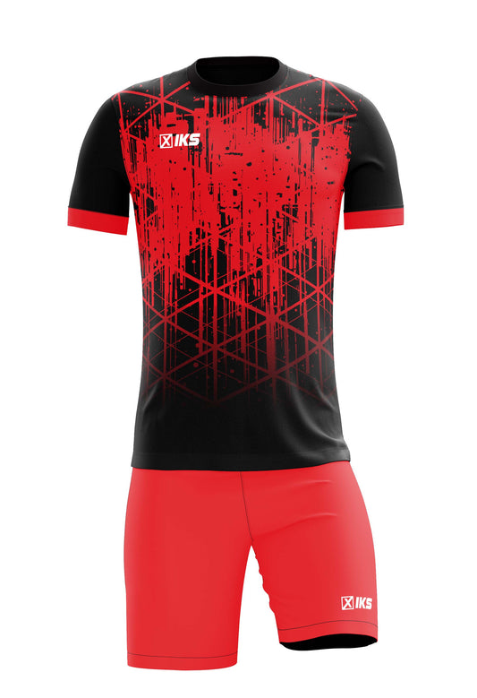 COMPLETO CALCIO C208 ROSSA