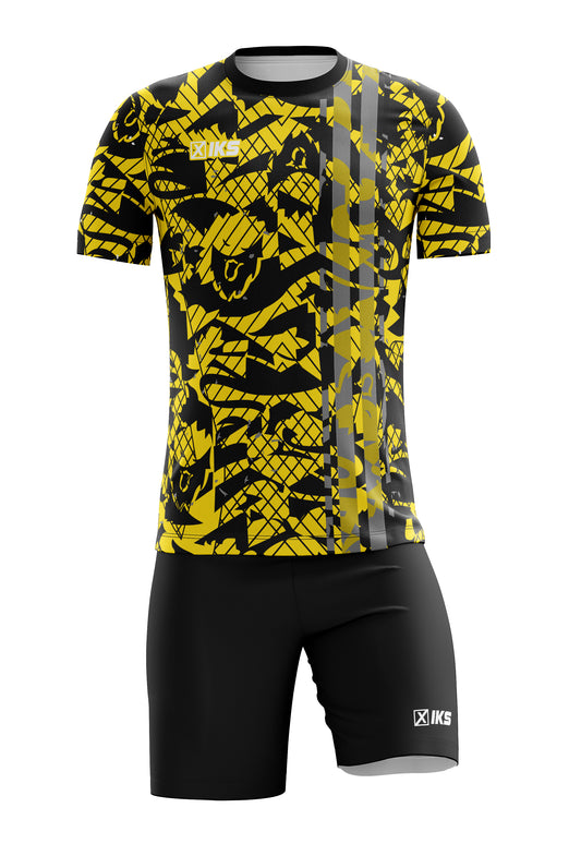 COMPLETO CALCIO C211 GIALLA