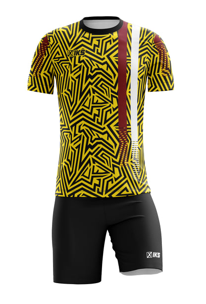 COMPLETO CALCIO C212 GIALLA