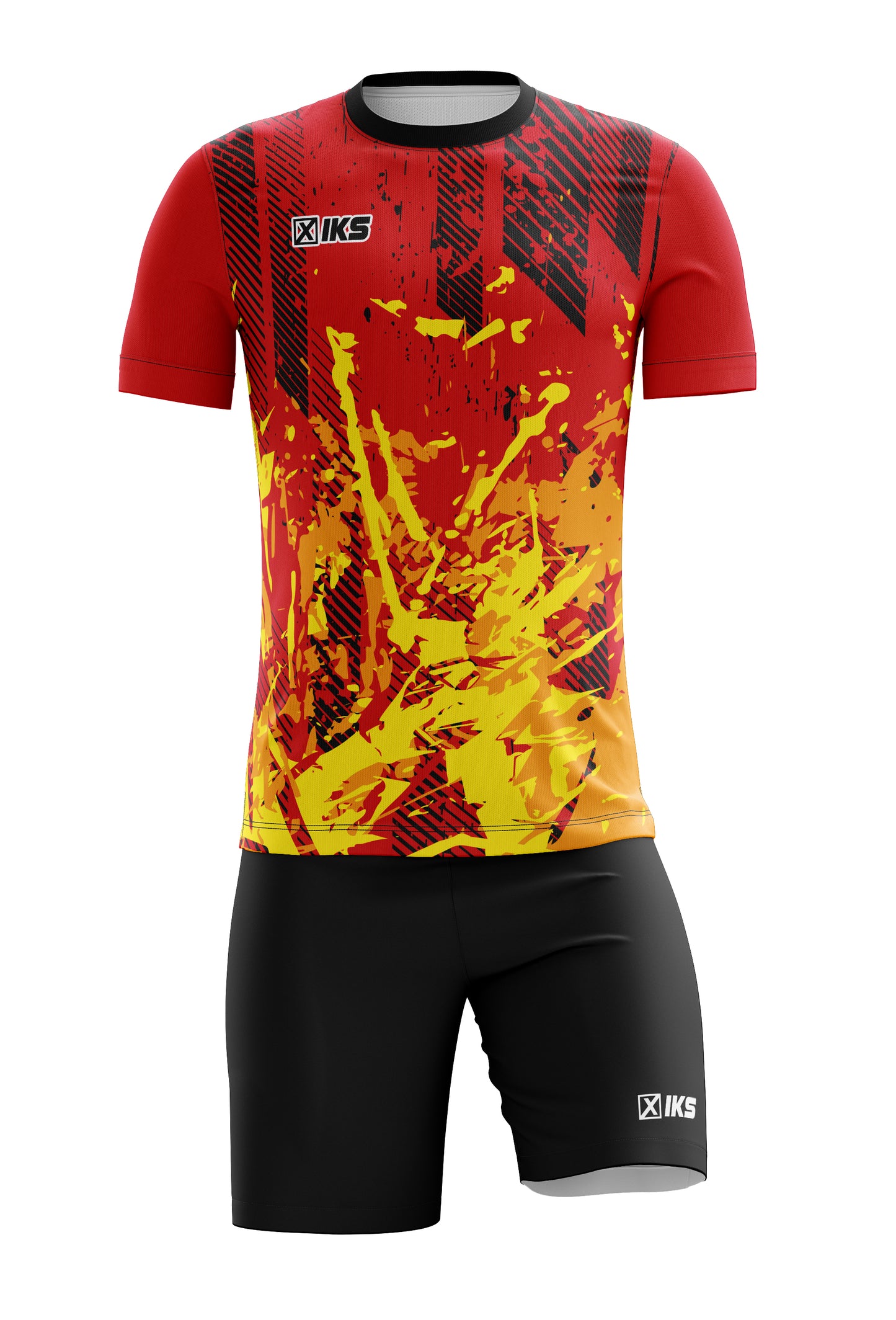 COMPLETO CALCIO C213 ROSSA