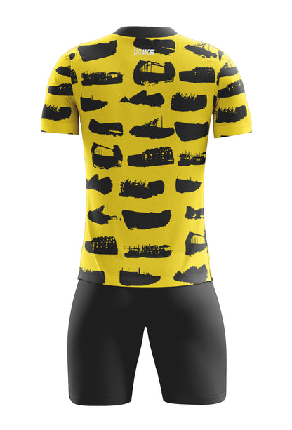 COMPLETO CALCIO C304 GIALLA