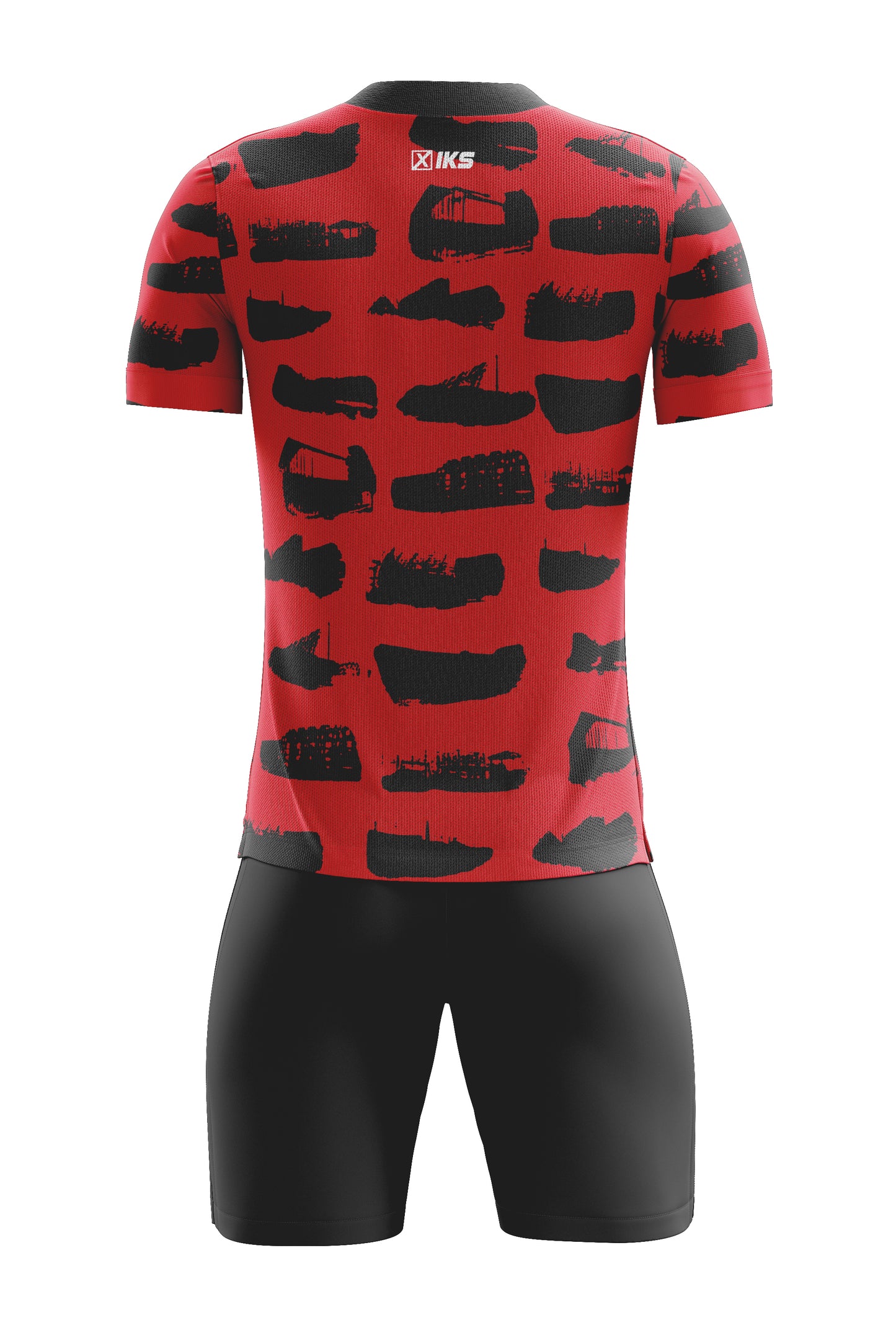COMPLETO CALCIO C304 ROSSA