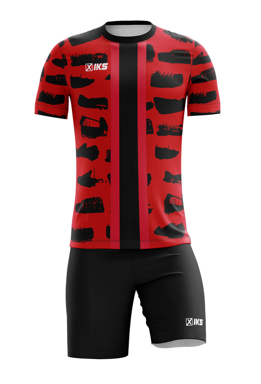 COMPLETO CALCIO C304 ROSSA