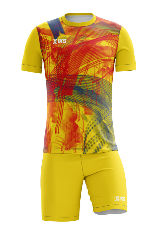 COMPLETO CALCIO C310 GIALLA