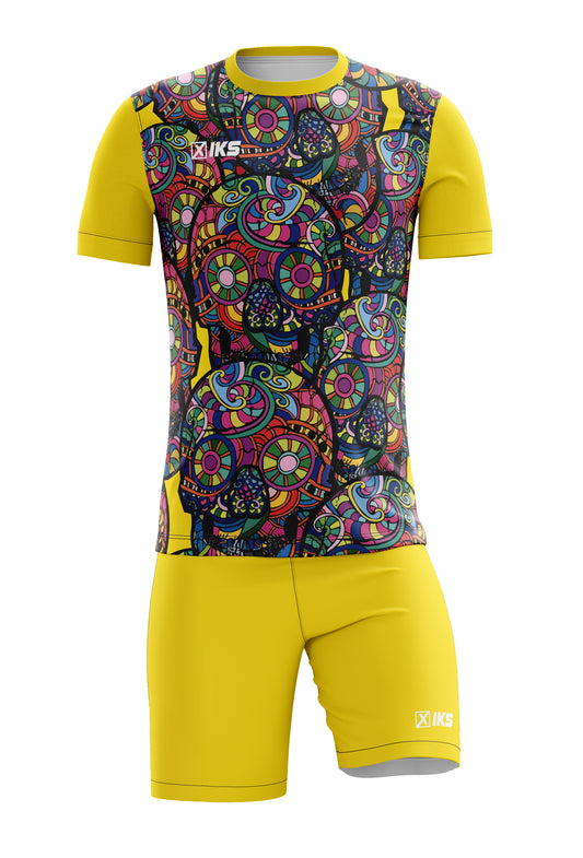 COMPLETO CALCIO C319 GIALLA