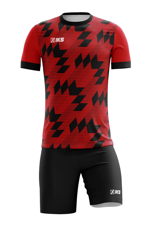 COMPLETO CALCIO C323 ROSSA
