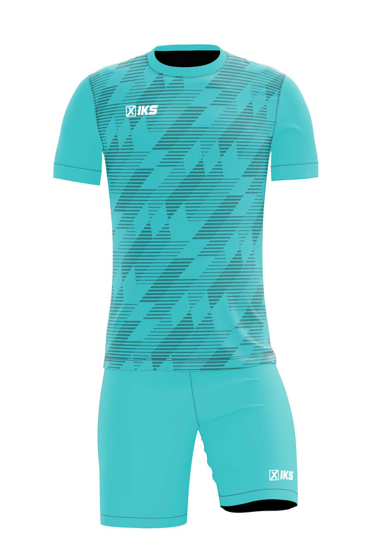 COMPLETO CALCIO C323 VERDE ACQUA