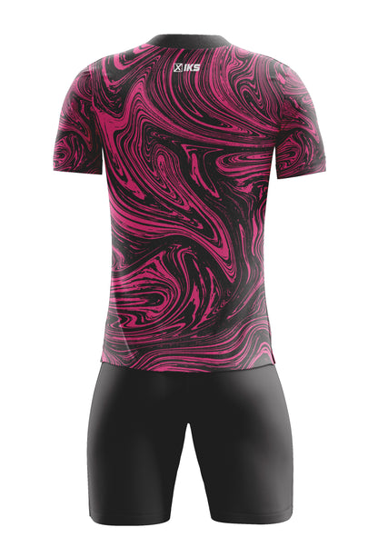 COMPLETO CALCIO C333 FUCSIA