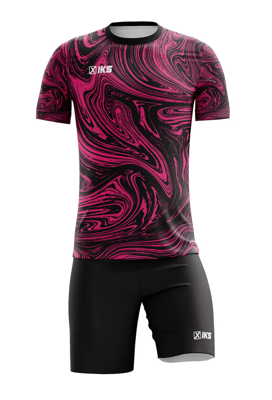 COMPLETO CALCIO C333 FUCSIA