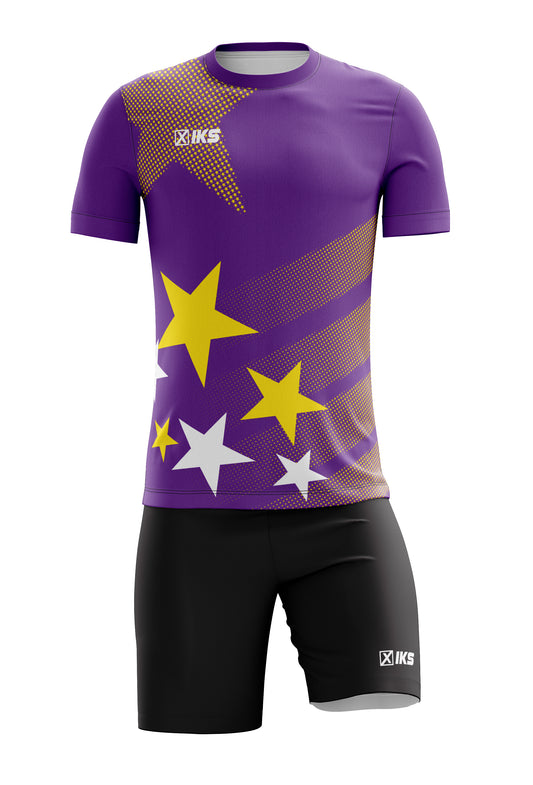 COMPLETO CALCIO C342 VIOLA