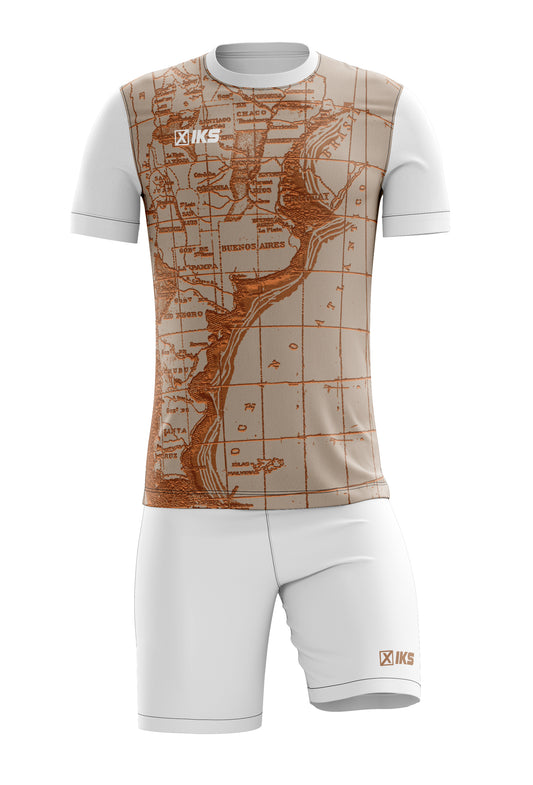 COMPLETO CALCIO C347 BIANCO