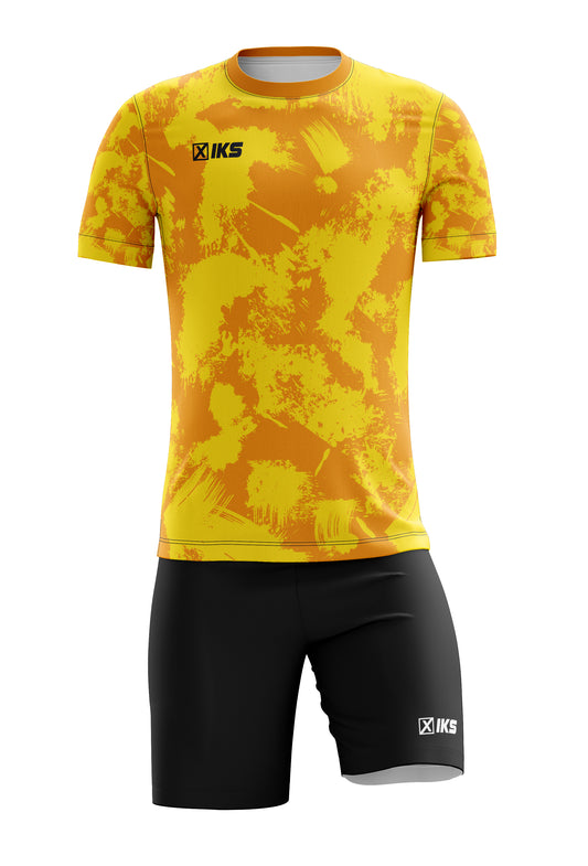 COMPLETO CALCIO C348 GIALLO