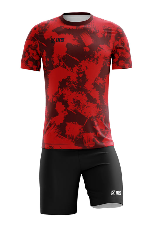 COMPLETO CALCIO C348 ROSSO