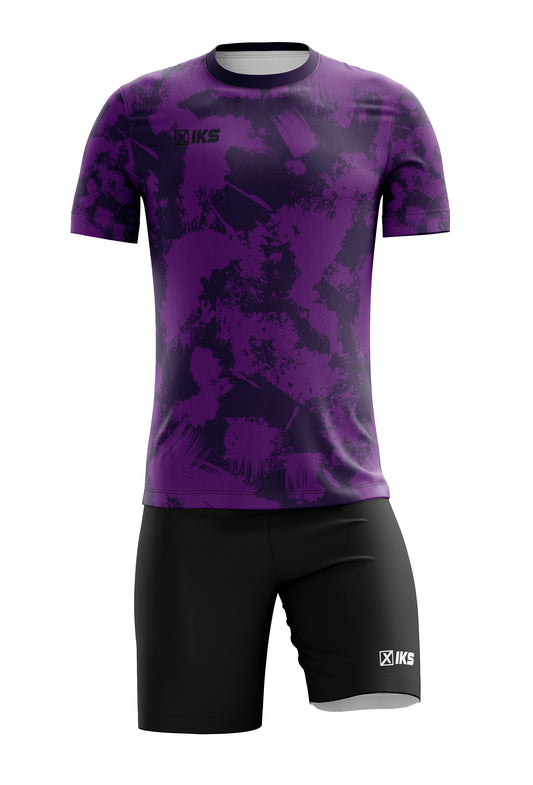 COMPLETO CALCIO C348 VIOLA