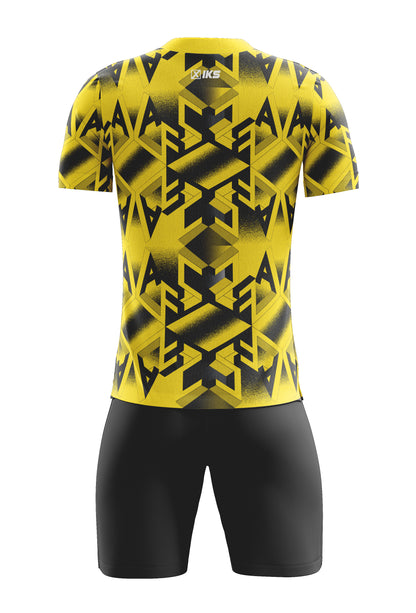 COMPLETO CALCIO C353 GIALLO
