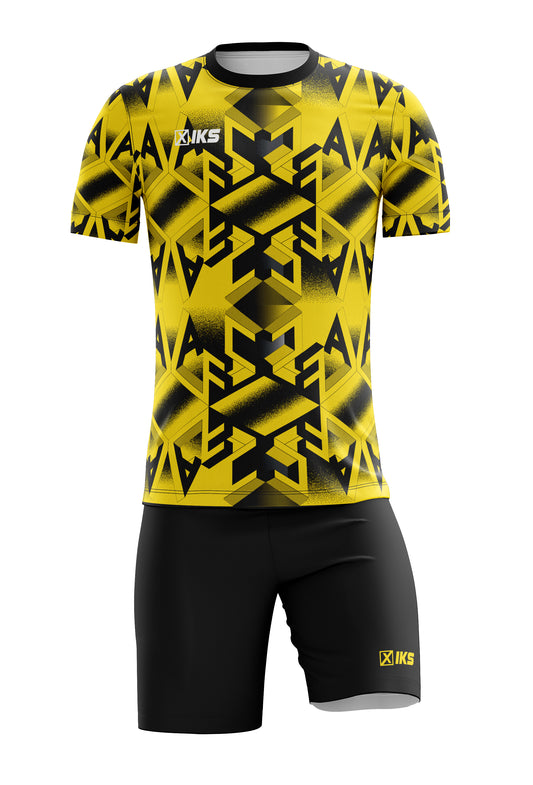 COMPLETO CALCIO C353 GIALLO