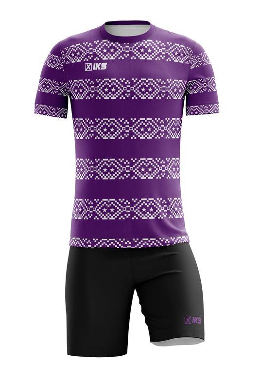 COMPLETO CALCIO C362 VIOLA