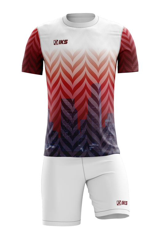 COMPLETO CALCIO C363 ROSSO
