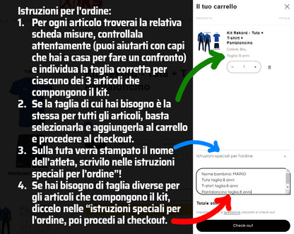 Kit Rekord - Tuta + T-shirt + Pantaloncino