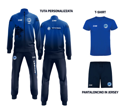 Kit Rekord - Tuta + T-shirt + Pantaloncino
