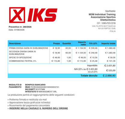 Divise Gara MDM Individual