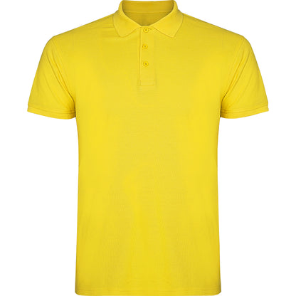 Polo uomo manica corta toni chiari