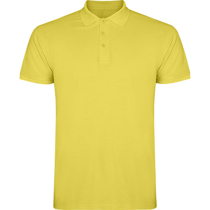 Polo uomo manica corta toni chiari