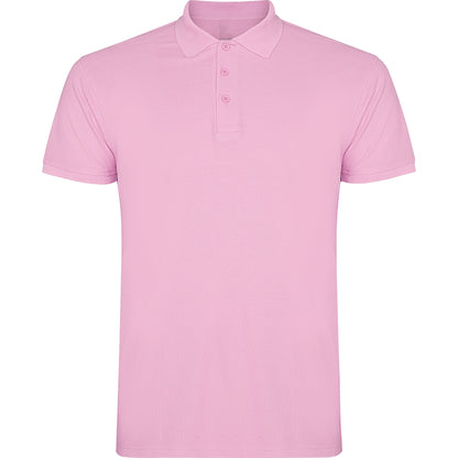 Polo uomo manica corta toni chiari