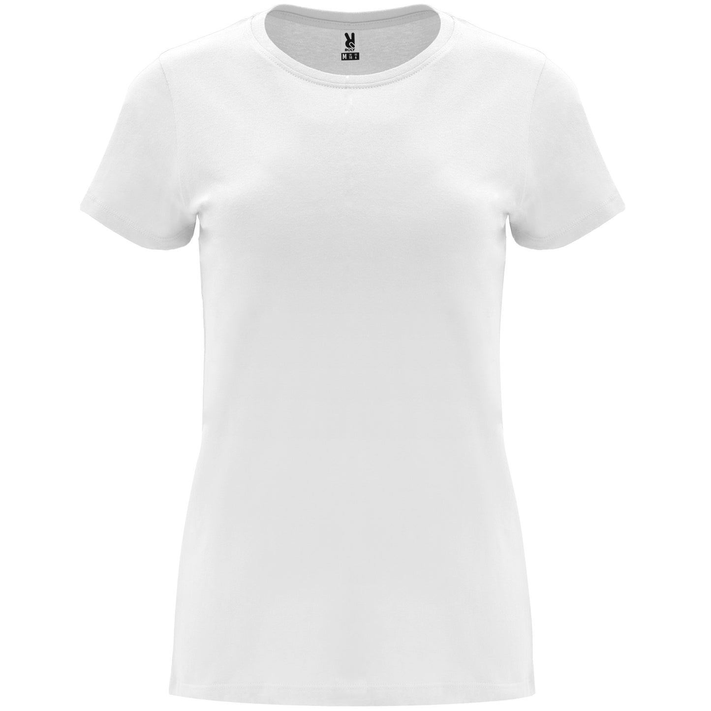 T-shirt donna manica corta toni chiari