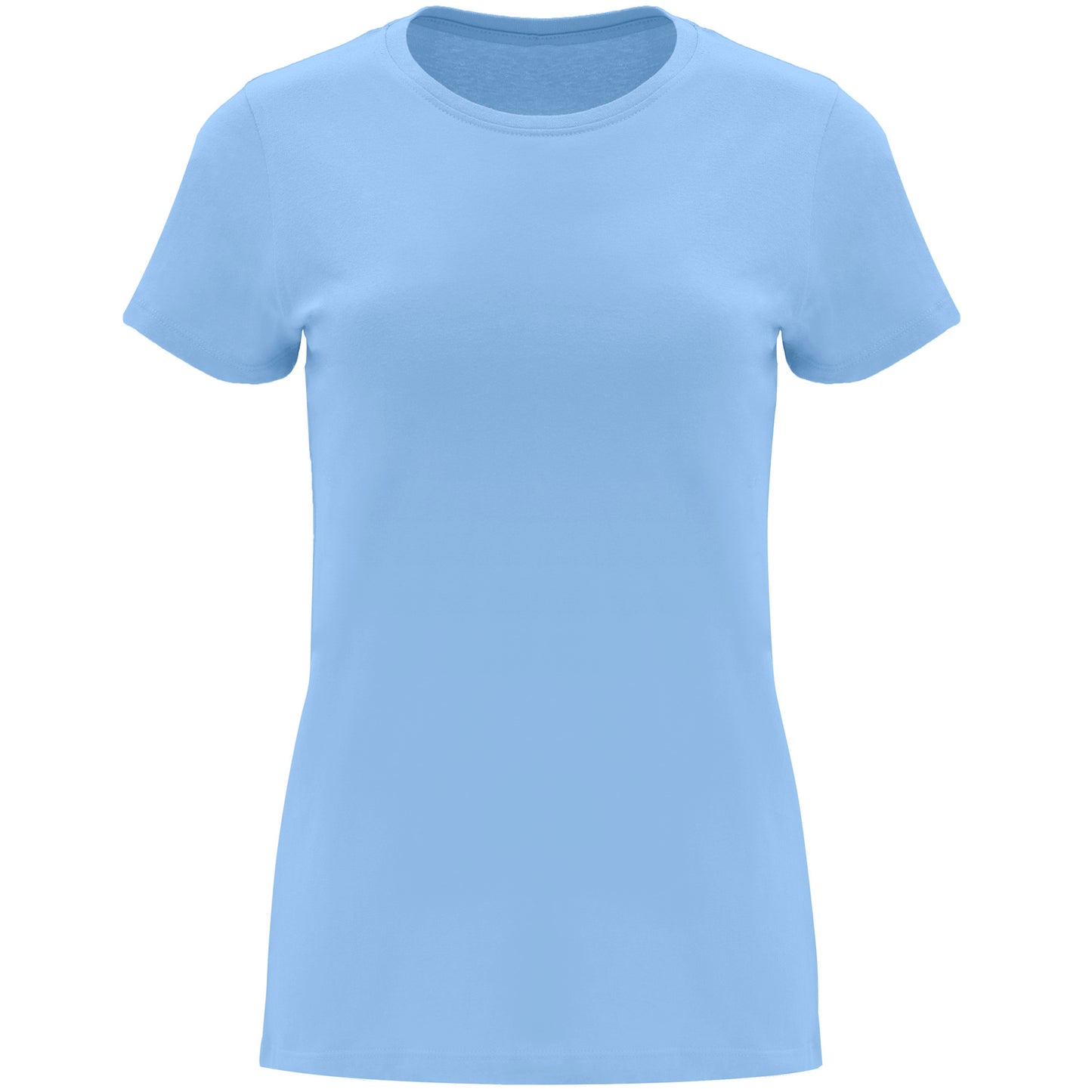 T-shirt donna manica corta toni chiari
